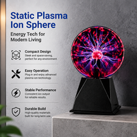 Lámpara de Plasma de Escritorio Ahorradora de Energía, Personalizable al por Mayor, con Respuesta Táctil, Bola de Plasma para Decoración de Oficina o Sala de Estudio