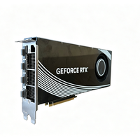 Kartu GPU RTX4090 48G GDDR6X Blower, PCIe4.0 x16, untuk Server AI Multi-GPU Deep Learning Inference