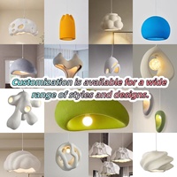 Lustre LED suspendu personnalisé en mousse haute densité, dôme multicolore, qualité professionnelle, pièce majestueuse
