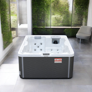 Meilleure qualité acrylique 3 places extérieur Spa Massage Hottub nouveau Design Hydro Whirlpool maison salle de bain Application-Wholesale Jacuzzier - Product Image 6