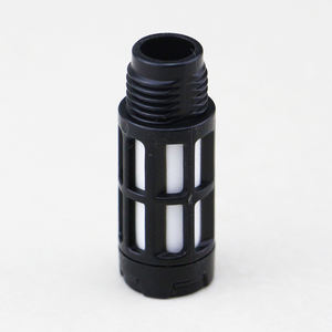 Negro azul PSU G1/8 G1/4 G3/8 G1/2 silenciador de escape de aire neumático de plástico filtro silencio de ruido para compresor de aire - Product Image 6