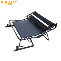 Cadre de canapé-lit pliable durable de 120 cm, mécanisme de lit à lattes, mécanisme de canapé-lit à 3 plis