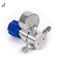 Régulateur de pression pour bouteilles haute pression pour oxygène, CO2, azote, propane et hélium, régulateur pour gaz naturel