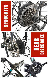 จักรยานเสือหมอบคุณภาพสูง <span class=keywords><strong>Java</strong></span> Men 21 สปีด ขนาด 26" 27.5" 29" โครงเหล็ก เบรคดิสก์ ยี่ห้อ Twitter รุ่น Racing Cycle <span class=keywords><strong>700c</strong></span> - Product Image 4