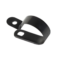 Clips de câble en nylon plastique de type JIAF R 5,3-19,2 mm Noir Personnalisable pour la gestion des câbles et des fils fixes