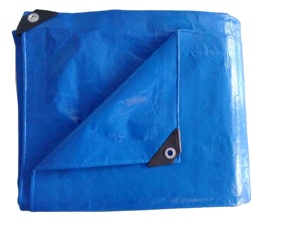 Lona de Polietileno 100% Impermeable en Color Azul para Cubiertas de Autos y Bolsas, Uso Femenino, 140gsm, Peso Medio - Product Image 4