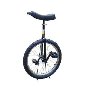 Monocycle à roue unique avec jante en acier, siège réglable, vélo d'entraînement acrobatique, pour enfants et adultes, cycle d'entraînement à l'équilibre - Product Image 1