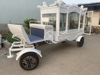Vente directe du fabricant : Carrosse funéraire américain à chevaux, carrosse funéraire personnalisé pour cercueil, pour maison funéraire