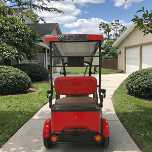 Nouveaux chariots <span class=keywords><strong>de</strong></span> <span class=keywords><strong>golf</strong></span> électriques à 4 roues pour les personnes âgées pratiques Double rangée vélo Scooter avec moteur 1200w Compatible avec <span class=keywords><strong>Club</strong></span> <span class=keywords><strong>Car</strong></span> - Product Image 6