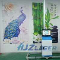 Pequeño Robot Portátil de Arte, Plotter de Calcomanías de Pared, Robot Impresor de Pared de Inyección de Tinta para Fotos, Decoración de Habitación Infantil