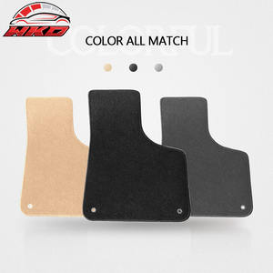 Alfombrillas para Audi A3 06-13, alfombras antideslizantes de terciopelo negro, 4 piezas - Product Image 3