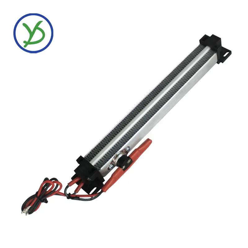 معزول مكواة شعر بمعامل درجة الحرارة الإيجابي 500W AC DC 220V 230*32 مللي متر الكهربائية PTC السيراميك عنصر التدفئة الهواء