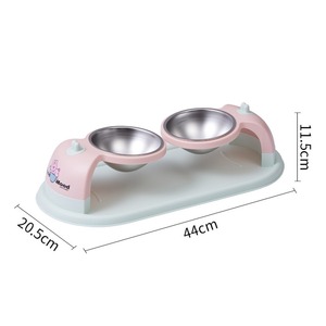 Bol double flottant pour protéger le cou - Acier inoxydable antidérapant - Vente en gros - Product Image 2