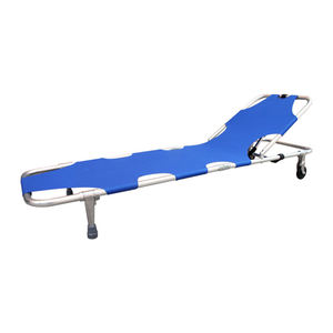 Camilla Plegable de Aleación de Aluminio de Alta Resistencia y Durabilidad, Camilla de Tela Oxford con Ruedas de Goma para Rescate de Pacientes - Product Image 1