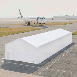 Abri de stockage d'entrepôt industriel moderne Double treillis cadre en acier haute résistance imperméable et durable pour le stationnement de moto/voiture - Product Image 2