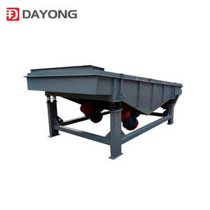 Tamiz vibratorio lineal pequeño eléctrico automático Industrial, máquina mezcladora para hormigón, Chocolate, azúcar, harina de cacao - Product Image 2