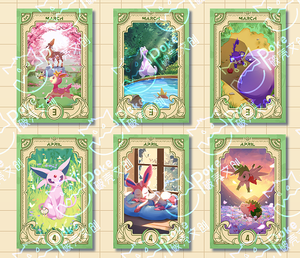 <span class=keywords><strong>Carte</strong></span> da Collezione ANHAO Poke Moned, Formato A5, Anime Giapponese Pokemoned, <span class=keywords><strong>Carte</strong></span> da Gioco Colorate da Collezione per Regali ai Bambini - Product Image 3