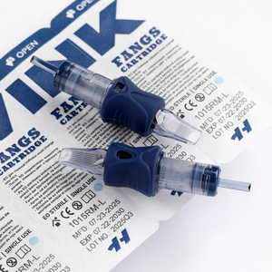 HAWINK EN23 10pz Aghi per <span class=keywords><strong>Tatuaggi</strong></span> Monouso in Acciaio Inox 304 Sterilizzati EO con Membrana per Sopracciglia e Body Art - Product Image 4