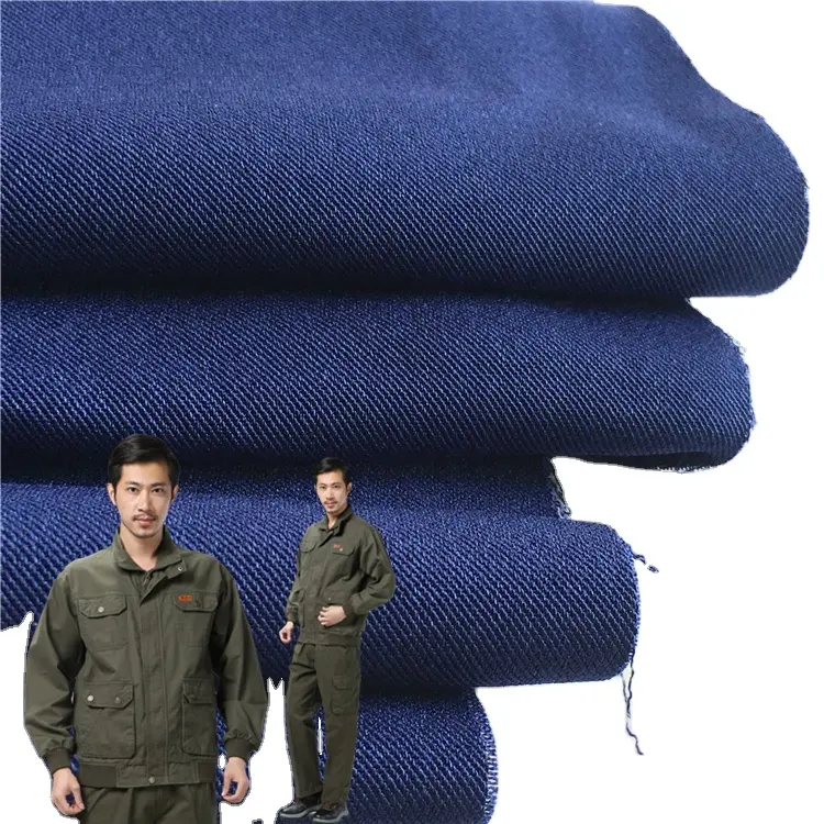 For Sale Workshop Uniform Cloth 100% Polyester 220D Twisted Twill Woven Gabardine Fabric Party Decoration Cloth
