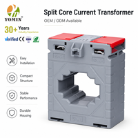 Transformador de Corriente Monofásico CE CP-62/30, Autotransformador Toroidal para Medición 50/5A, Clase 0.5/1, Frecuencia 50/60Hz
