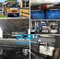 Système automatique de suppression des incendies de véhicule en acier inoxydable UNECE R107 extincteurs conformes pour les autobus urbains