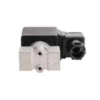 Válvulas Solenoides de Acción Directa de 2 Vías, de Latón SS304, AC220V DC24V DC12V, para Uso General con Aire
