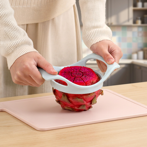 Stainless Steel Apple Corer Slicer 8-Slice with 10.5cm Large Caliber Fruit Cutter with Dual Handle for <b>Kitchen</b> <b>Gadgets</b> Wholesale - Product Image 5