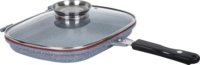 30cm aluminium Die Cast Non-Stick wajan penggorengan ganda dengan lapisan keramik