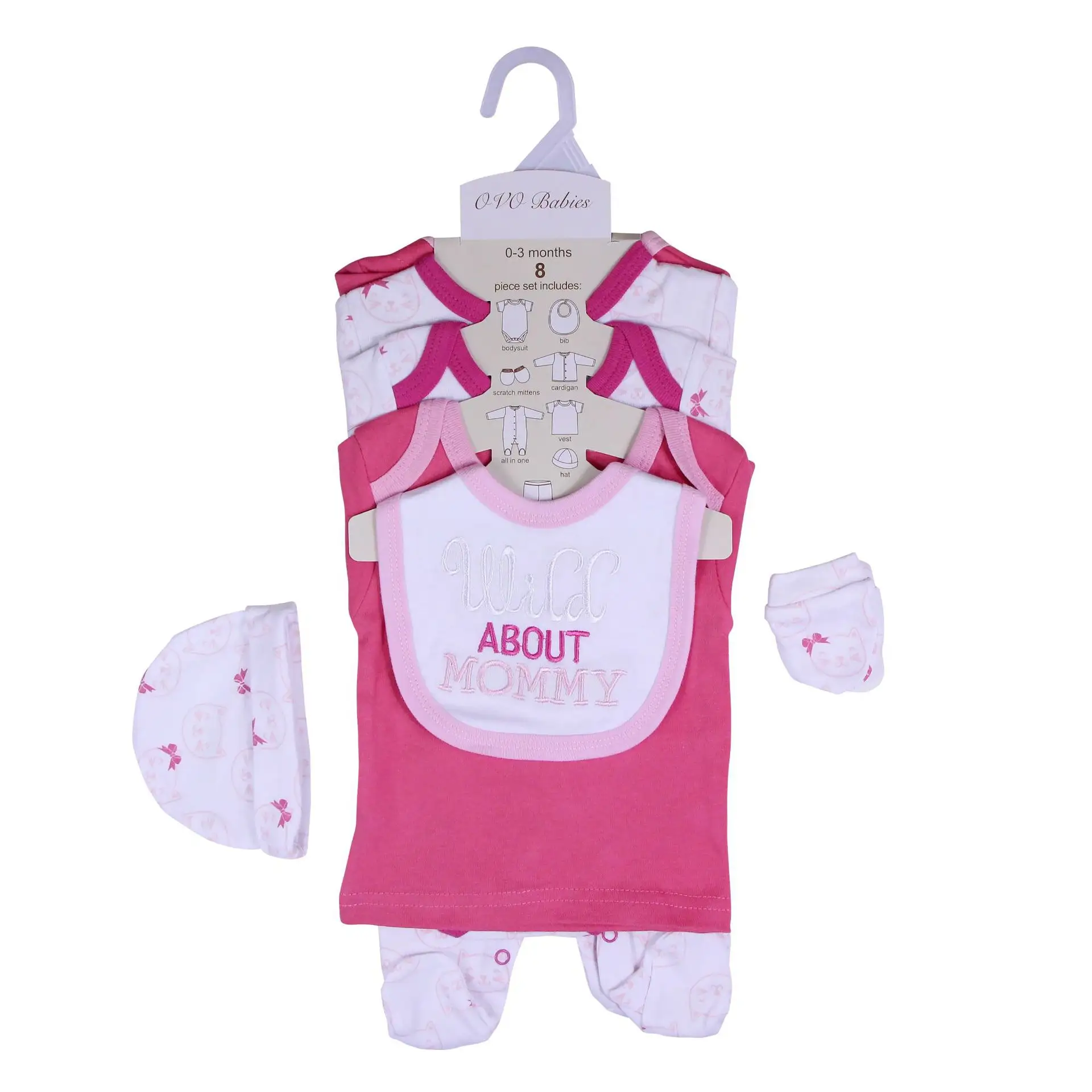 Boys Infant Girls Romper Unisex Newborn Baby Gift Set Clothes Suits