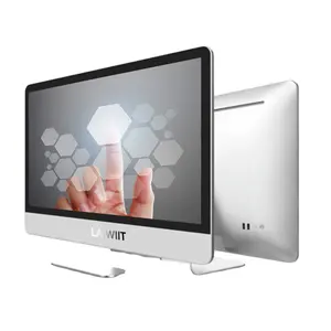 LAIWIIT Atacado Touch Panel Monoblock I3 I5 I7 Computador Desktop 4Gb/8Gb/16Gb/32Gb Ram Tudo Em Um Pc