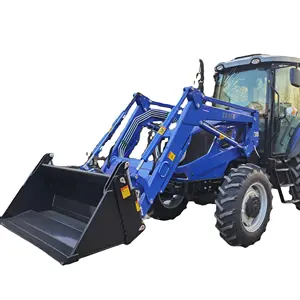 Penjualan Terbaik roda traktor mini loader 150 ~ 200 hp traktor pemuat ember mesin peralatan Tiongkok front end loader