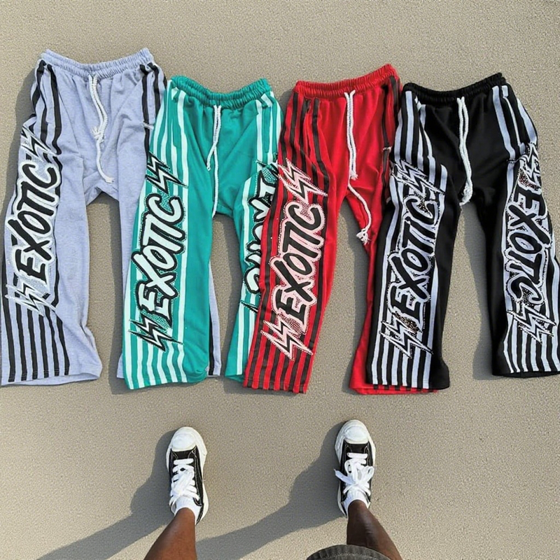 Men s Casual Fleece Sweatpants Comfy