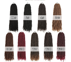 Pelo sintético para mujeres negras, pelo trenzado Jumbo de Etiqueta Privada, preestirado de ganchillo, 24 pulgadas, ombré - Product Image 4