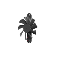 WELLSUNFAN 9015 Rahmenloser DC 12V Elektrischer Lüfter 90x15mm 3500RPM Kugellager Kunststoffblätter Geräuscharm OEM/ODM Anpassbar