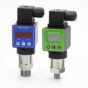 Alta qualità 0.5% precisione 4-20mA trasmettitore di pressione in ceramica con display digitale gas acqua sensore idraulico trasduttore