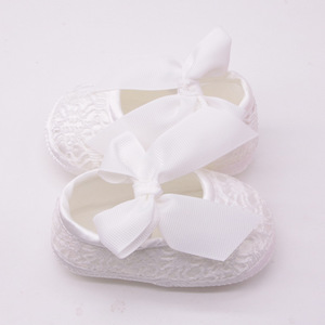 Scarpe da Battesimo per Bambina Economiche Scarpe Morbide da Cerimonia per 0-1 Anni all'Ingrosso - Product Image 4