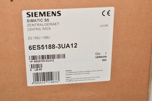 6ES5188-3UA12 6ES51883UA12 S5 ชั้นวางกลาง ZG 135U สำหรับ PLC - Product Image 4