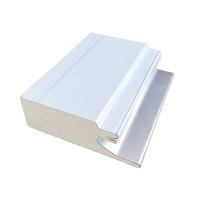 Panneau mural sandwich PIR sculpté moderne, panneau de bardage extérieur décoratif pour chambre froide et atelier