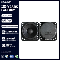 Haut-parleur micro large bande de 2 pouces, unité de haut-parleur OEM/ODM de haute qualité, directement de l'usine, pour amplificateur portable de studio
