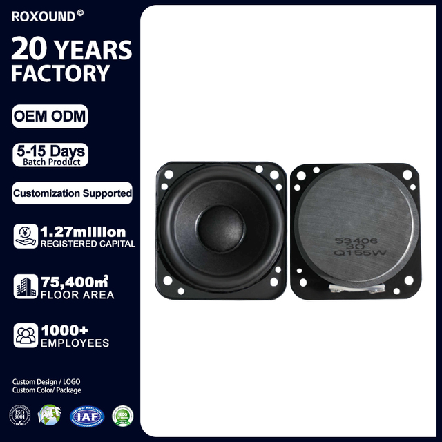 2 Inch Full Range Micro Speaker Driver High Quality Factory Direct OEM ODM Loudspeaker Unit for Studio Portable Amplifier
