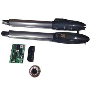 自動330KDCスイングゲートオープナーキットダブルスイングゲートオペレーター、ID200 1224Vコントロールボード付き家庭用または工場用ゲート用 - Product Image 1