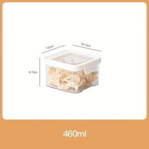 Bocaux de conservation hermétiques en PET transparent en gros, contenants alimentaires en plastique anti-humidité pour céréales, lait en poudre, organisateur de garde-manger - Product Image 1