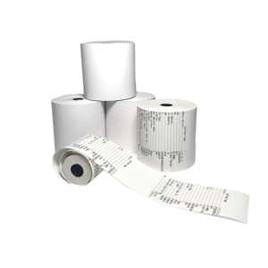 Rouleau de papier thermique 80mmX69mm le plus vendu pour imprimantes POS/ATM, OEM/ODM disponible - Product Image 1