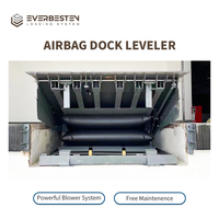 Plateforme de nivellement de quai à air comprimé Everbesten, fonctionnement facile à un bouton, arrêt d'urgence, sécurité, haute précision, entrepôt