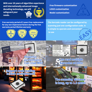 Ecodesky 1d 2d считыватель штрих-кодов MT8662 OCR Pdf 417 Модуль сканера штрих-кодов Qr Code Reader Uart USB - Product Image 2