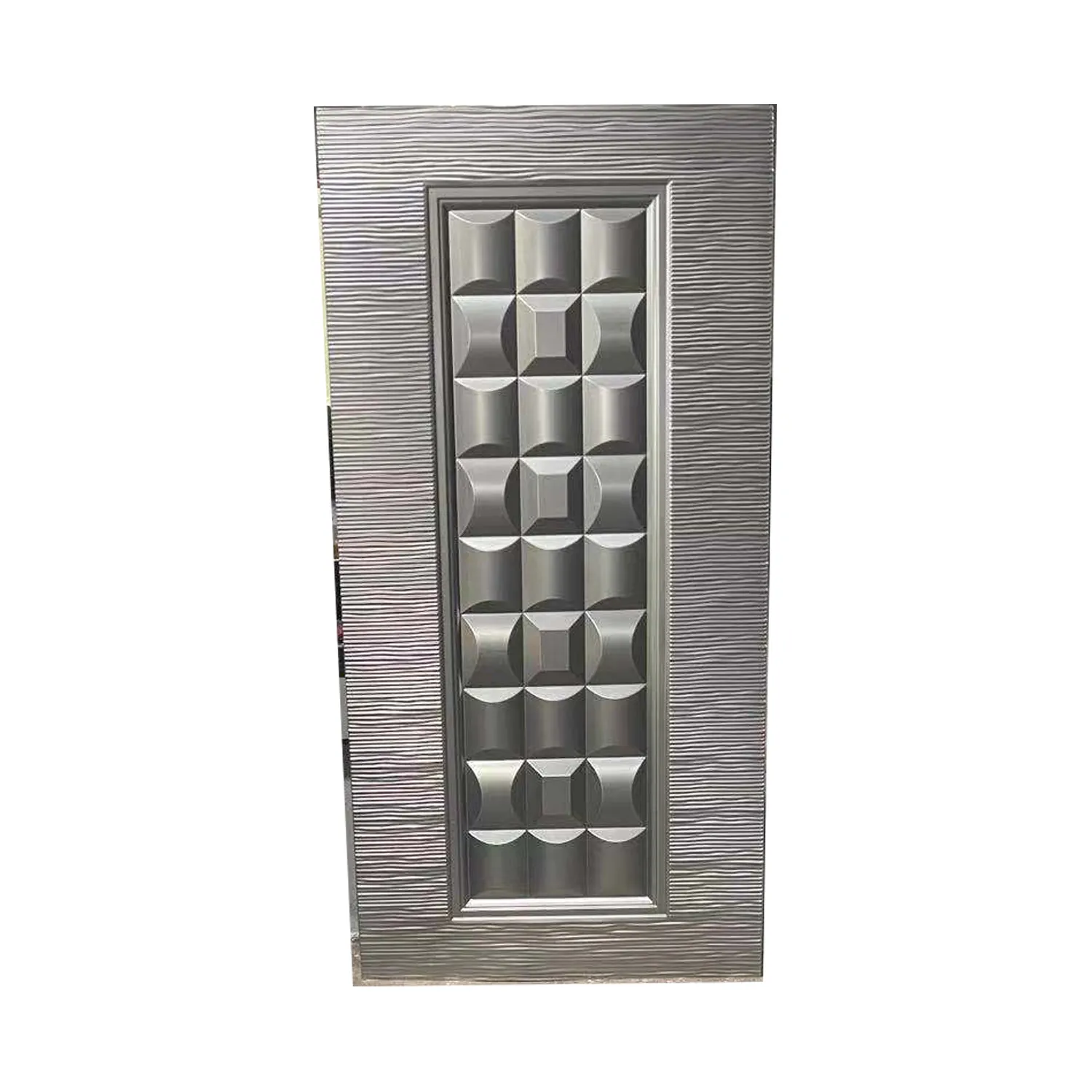 Kapı plakaları galvanizli kapı cilt kabartma çelik dış iç kabartma çelik metalik plakalar