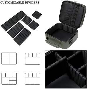 Portable <b>Waterproof</b> Travel Cable Organizer Pouch Canvas <b>Zipper</b> Closure Free Sample Electronics Accessories Carry Storage - Product Image 2