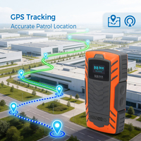 Système de patrouille de sécurité intelligent avec localisation GPS, rapportage en ligne 4G, plateforme cloud et lecture de trajets