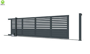 ระแนงรั้วโลหะสำหรับบ้าน,<span class=keywords><strong>รั้ว</strong></span>ระแนงดีไซน์แบบเลเซอร์ตัด<span class=keywords><strong>มอเตอร์</strong></span><span class=keywords><strong>ไฟฟ้า</strong></span>อะลูมิเนียม<span class=keywords><strong>ประตู</strong></span>บานเลื่อนอัตโนมัติใช้ในสวน - Product Image 2