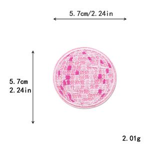 Patch brodé thermocollant rose motif lapin et tigre mignon pour vêtements, chapeaux et sacs – Grande Vente - Product Image 3